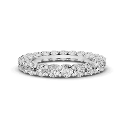 Sculpted Heart Lab Diamond Eternity Ring (2 ct. tw.)