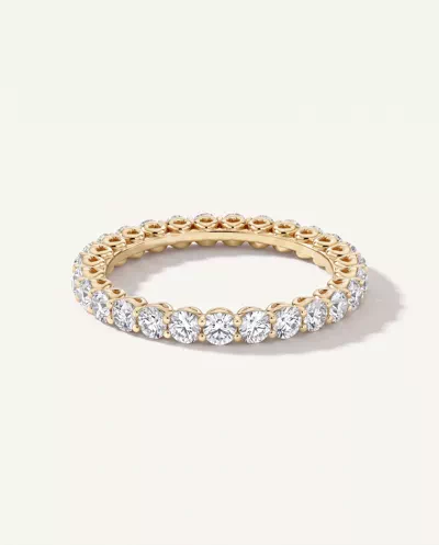Sculpted Heart Lab Diamond Eternity Ring (1 ct. tw.)