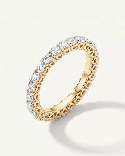 Sculpted Heart Lab Diamond Eternity Ring (1 ct. tw.)