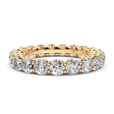 Sculpted Heart Lab Diamond Eternity Ring (2.50 ct. tw.)