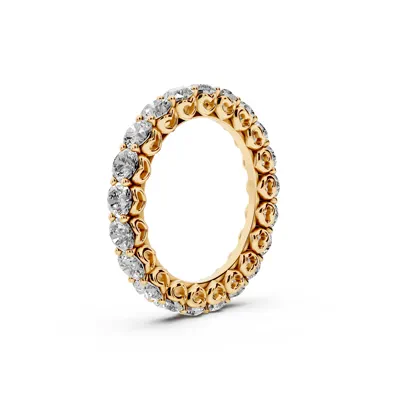 Sculpted Heart Lab Diamond Eternity Ring (2.50 ct. tw.)