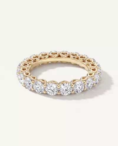 Sculpted Heart Lab Diamond Eternity Ring (3 ct. tw.)