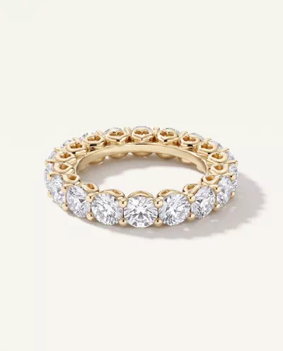 Sculpted Heart Lab Diamond Eternity Ring (4 ct. tw.)