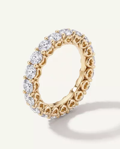 Sculpted Heart Lab Diamond Eternity Ring (4 ct. tw.)