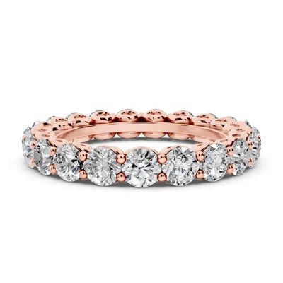 Sculpted Heart Lab Diamond Eternity Ring (2.50 ct. tw.)