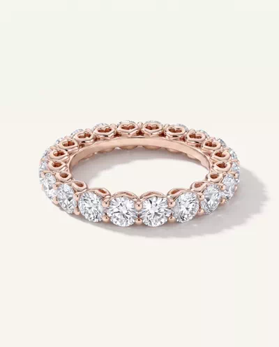 Sculpted Heart Lab Diamond Eternity Ring (3 ct. tw.)