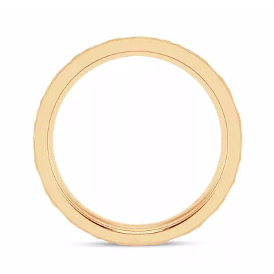 Hammered Diamond Lab Eternity Band (6mm)