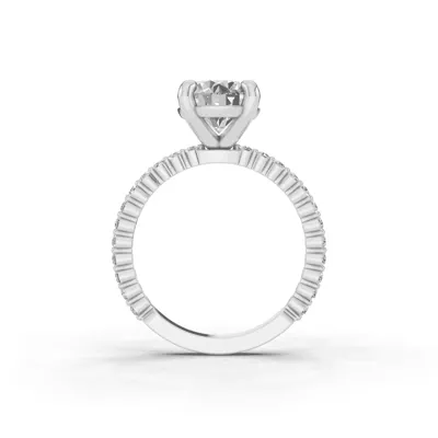 Signature Hearts & Arrows Shared Prong Lab Engagement Ring (1/5ct. tw.)