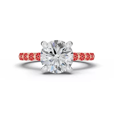 Signature Hearts & Arrows Shared Prong Lab Engagement Ring (1/2ct. tw.)