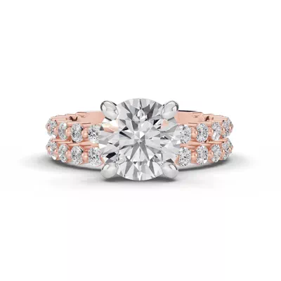 Signature Hearts & Arrows Shared Prong Lab Engagement Ring (1/2ct. tw.)