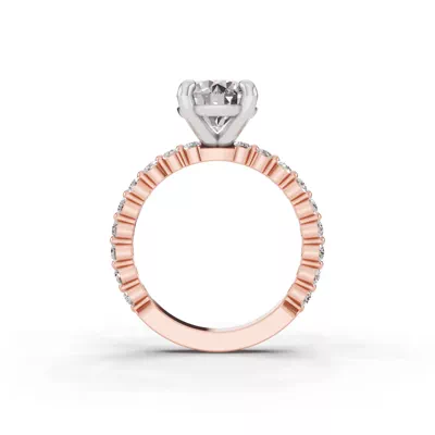 Signature Hearts & Arrows Shared Prong Lab Engagement Ring (1/2ct. tw.)