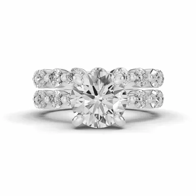 Signature Hearts & Arrows Shared Prong Lab Engagement Ring (1.00ct. tw.)