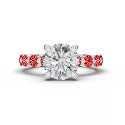 Signature Hearts & Arrows Shared Prong Lab Engagement Ring (1.00ct. tw.)