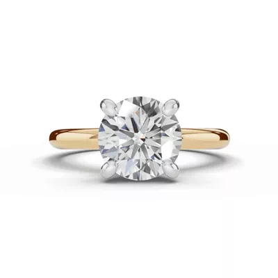 Tradition Hidden Halo Lab Engagement Ring (2mm)