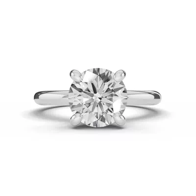 Tradition Hidden Halo Lab Engagement Ring (2mm)