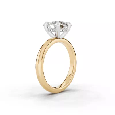 Signature Hearts & Arrows Hidden Halo Lab Engagement Ring (2.7mm)