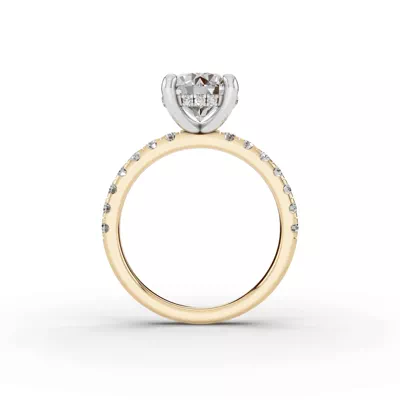 Signature Hearts & Arrows Classic Hidden Halo Pavé Lab Engagement Ring (1/2ct. tw.)
