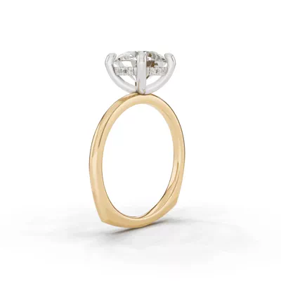 Tradition Hidden Halo Euroshank Lab Engagement Ring (1.5mm)