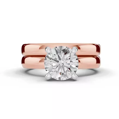 Tradition Hidden Halo Euroshank Lab Engagement Ring (3mm)