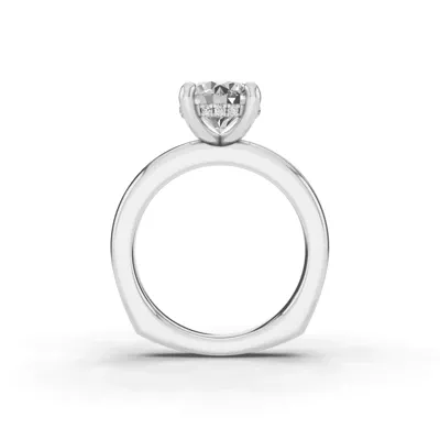 Tradition Hidden Halo Euroshank Lab Engagement Ring (3mm)