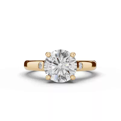 Tradition Trellis Lab Diamond Accent Engagement Ring (2.5mm)