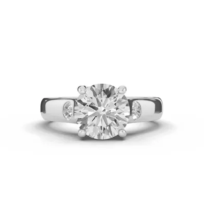 Tradition Trellis Lab Diamond Accent Engagement Ring (3.5mm)