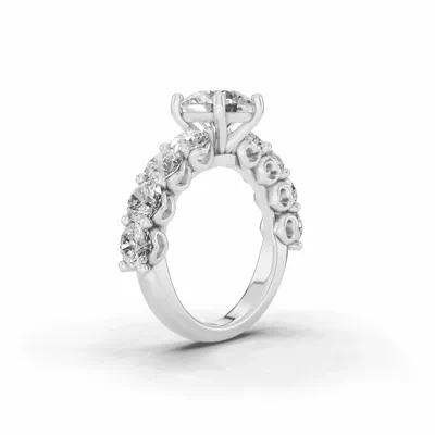 Sculpted Heart Lab Diamond Engagement Ring (2.40 ct. tw.)