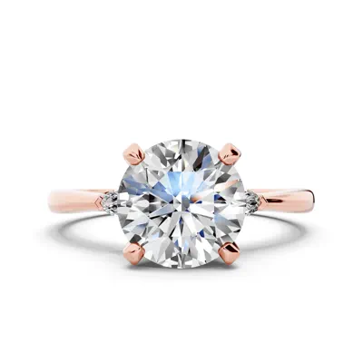 Madison Three-Stone Lab Marquise Engagement Ring (.10 ct. tw.)