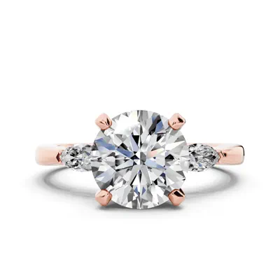 Madison Three-Stone Lab Marquise Engagement Ring (.25 ct. tw.)