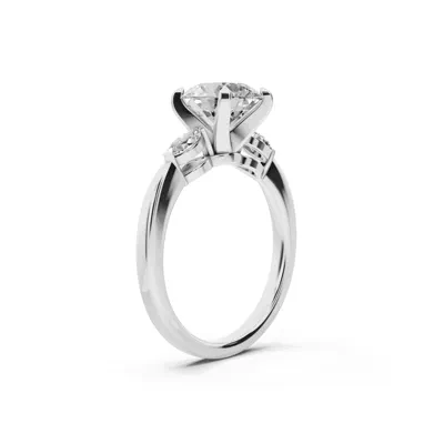 Madison Three-Stone Lab Marquise Engagement Ring (.25 ct. tw.)