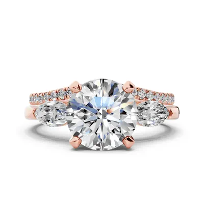 Madison Three-Stone Lab Marquise Engagement Ring (.50 ct. tw.)