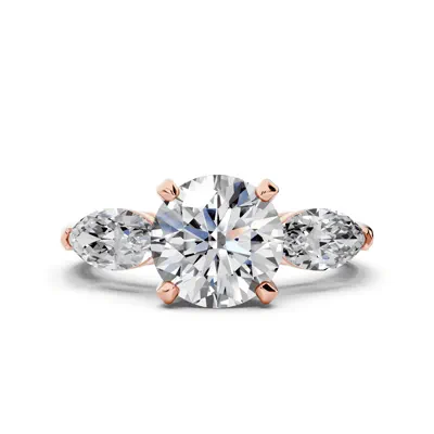 Madison Three-Stone Lab Marquise Engagement Ring (1.00 ct. tw.)