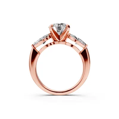 Madison Three-Stone Lab Marquise Engagement Ring (1.00 ct. tw.)