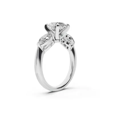 Madison Three-Stone Lab Marquise Engagement Ring (1.00 ct. tw.)