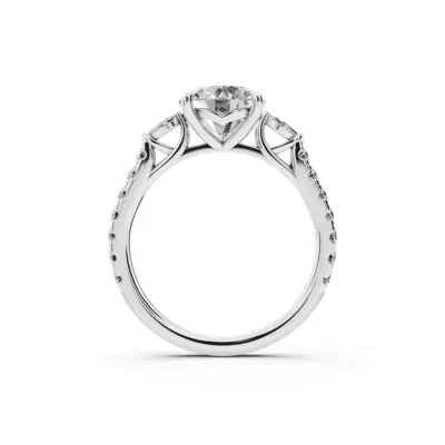 Capri Marquise Three-Stone Lab Diamond Engagement Ring (0.45 ct. tw.)