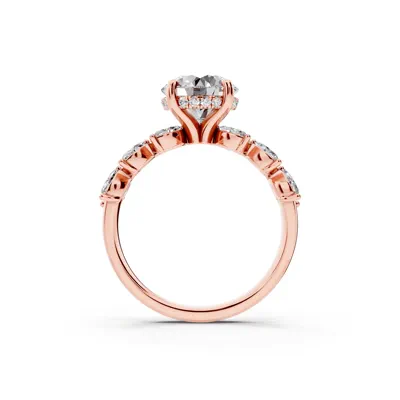 Wings of Love Lab Diamond Engagement Ring