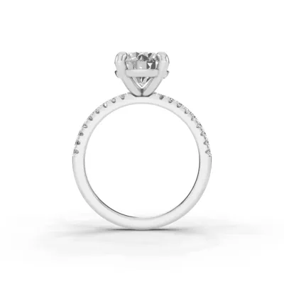Tradition Lab Pavé Engagement Ring (.15ct tw.)