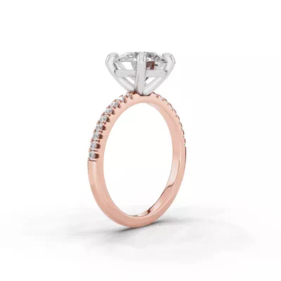 Tradition Lab Pavé Engagement Ring (.15ct tw.)