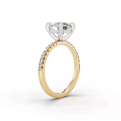 Tradition Lab Pavé Engagement Ring (1/5ct tw.)