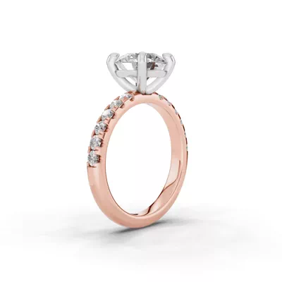Tradition Lab Pavé Engagement Ring (.45ct tw.)