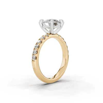 Tradition Lab Pavé Engagement Ring (.45ct tw.)