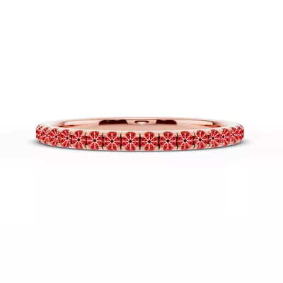 Signature Hearts & Arrows Pavé Lab Band (.30 ct. tw.)