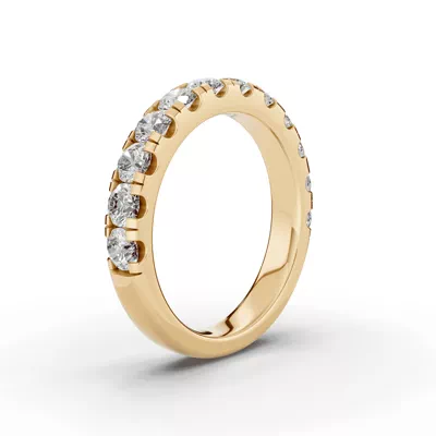 Signature Hearts & Arrows Pavé Lab Band (1.20ct. tw.)