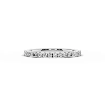 Tradition Pavé Lab Euroshank Band (¼ ct. tw.)