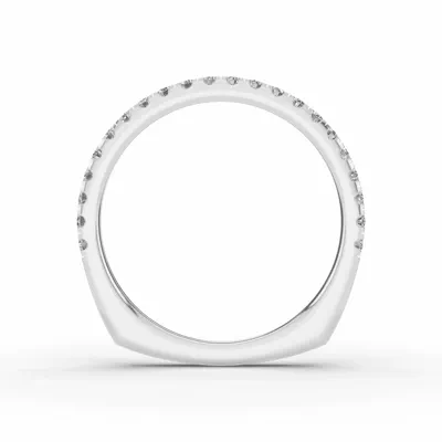 Tradition Pavé Lab Euroshank Band (¼ ct. tw.)