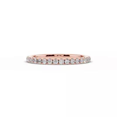 Tradition Pavé Lab Euroshank Band (¼ ct. tw.)