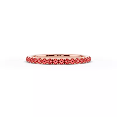 Signature Pavé Lab Euroshank Band (¼ ct. tw.)
