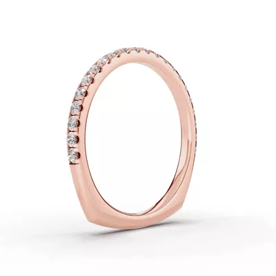 Signature Pavé Lab Euroshank Band (¼ ct. tw.)