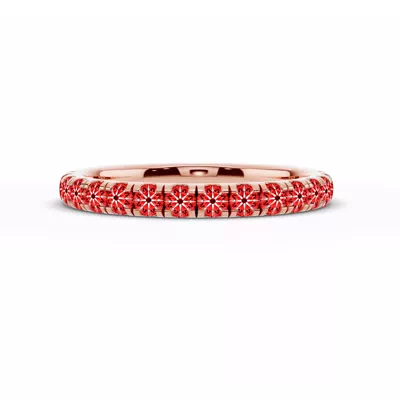 Signature Pavé Lab Euroshank Band (½ ct. tw.)