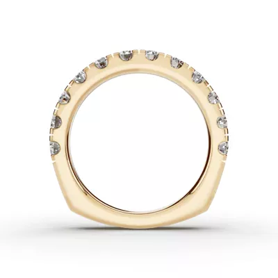 Signature Pavé Lab Euroshank Band (1.20 ct. tw.)